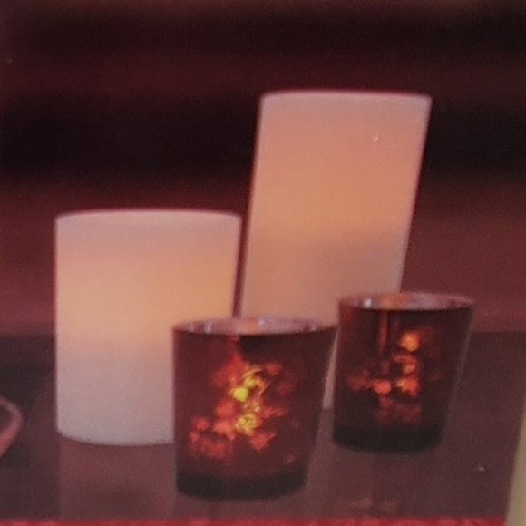 Merry Bright 6 Piece Votive Candle Set - Picture 2 of 4